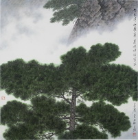 Pines of Mt Huang XV, 黄山松十五