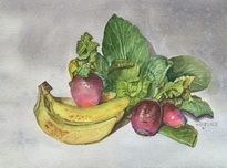 Bananas with Vegetables 