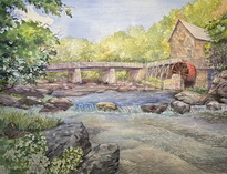 The Glade Creek Grist Mill